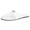 White, variant on BERANMEY Mesh Breathable Women's Sandals Casual Slip on Sandals for Women Summer Flat Walking Sandals Comfortable Wide Width Lightweight Slide Sandals with Metal Buckle