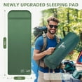 thumbnail image 5 of Memory Sleeping Pad, 3.1" Ultra-Thick Foam Mats for Camping, Easy Inflate&Deflate,9.5 R-Value Insulated Camping Mattress Pad with Pillow, Car Travel Tent, 5 of 5