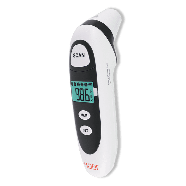 Protective Carrying Case For Forehead Thermometer - Fits Braun, IProven, Vigorun & More Models