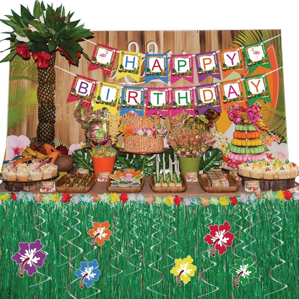 Haojiake Banniere D Anniversaire Hawaien Et Tourbillon A Suspendre Decoration Pour Fete D Ete Walmart Canada Haojiake Banniere D Anniversaire Hawaien Et Tourbillon A Suspendre Decoration Pour Fete D Ete Walmart Canada