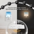 thumbnail image 5 of Deers Snow Trees Blue Night Lights Plug into Wall LED with Auto Light Sensor Warm Light for Kids Hallway Bedroom Living Room Kitchen Bathroom Set of 2, 5 of 7