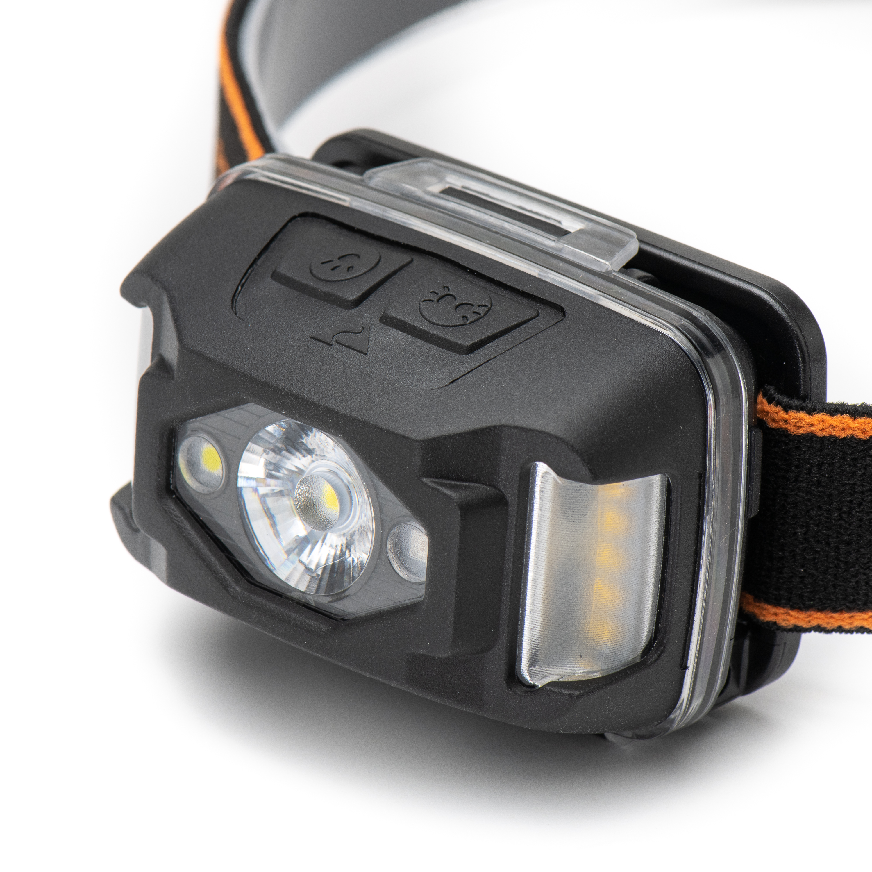 Ozark Trail 600 Lumen LED Wide View Headlamp with Hybid Power (Alkaline and  Rechargeable Batteries)