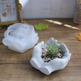 thumbnail image 2 of Hand Shape Cement Flower Pot Two-hand Concrete Silicone Mold Hand Storage Dish Ashtray Mirror Silicone Mold Jewelry Tray Mold, 2 of 9