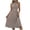 Khaki, variant on Pincandy Elegant Summer Dresses for Women 2025 Flowy Sleeveless Maxi Dress Casual Long Resort Wear for Beach & Hawaiian