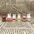 thumbnail image 3 of Figuras de acción japonesas de Miffy, modelo de conejo lector, juguetes, linda muñeca de dibujos animados, decoración de pasteles de escritorio, juguetes coleccionables, regalos para niños, 3 of 5