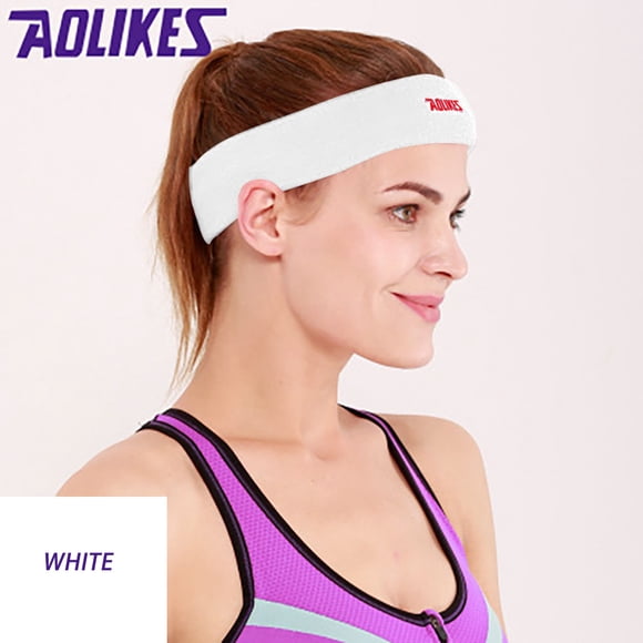 Xuyuer Sports Headband Breathable Sweat Wicking for Men Women Running, White,Simple and Functional Adventure GearMulti Purpose Outdoor Tools