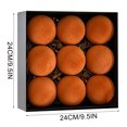thumbnail image 3 of JJV 9 Pcs Velvet Christmas Ball Ornaments, 3.15 Inch Flocked Shatterproof Xmas Tree Decor, Solid Color Christmas Balls Hanging Ornaments, 3 of 8