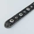 thumbnail image 6 of Aurgiarme Sparkling Glitters Belt for Women Girl with Bead Trim Adjustable Sequins Skinny Waist Belt for Various Event and Outfit, 6 of 8