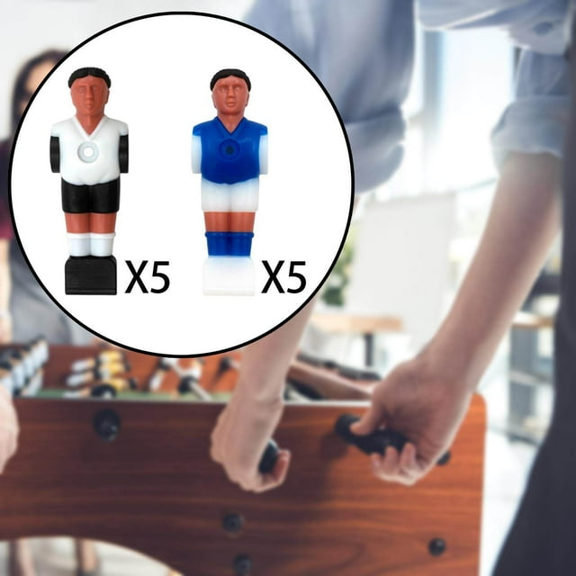 stanreset 10x Foosball Men Foosball Soccer Replacement Set Table Soccer Table Football Men Football Players Figures