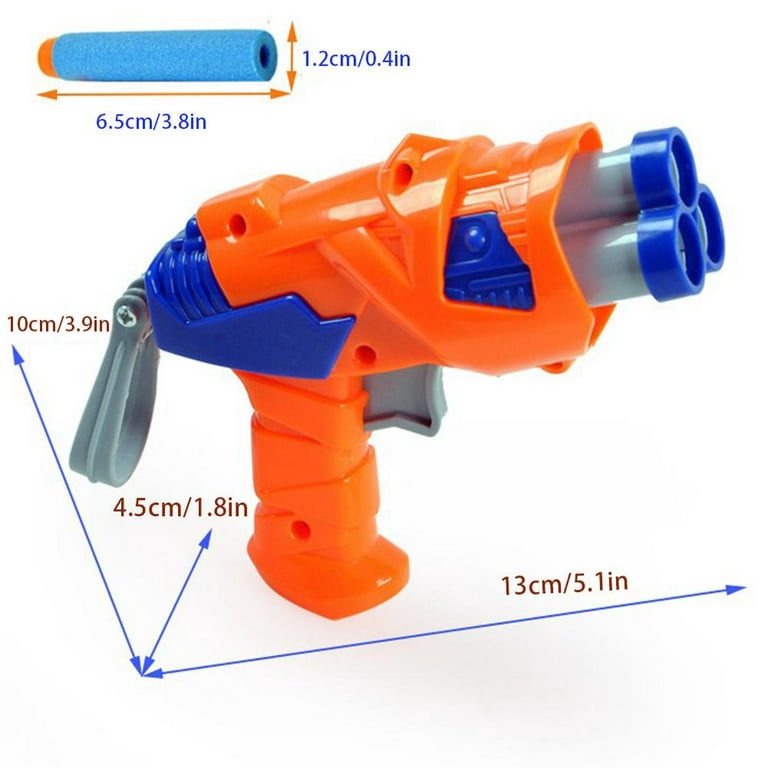 CNKOO Children Blaster Toy Guns for Boy, Target for Kids 6 8 10 Year Old  Boys Dart Shooting Game Practise Bullet Pistol Toy 