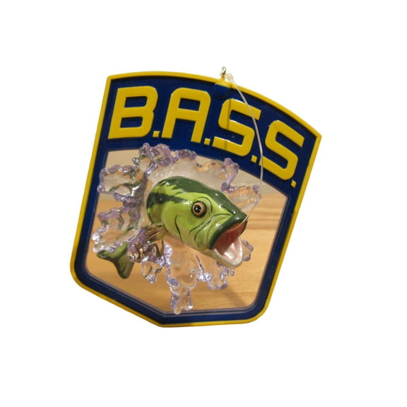 2007 Hooked on Fishing (B.A.S.S.) Hallmark Keepsake Christmas Tree Ornament - QXI2089