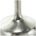 thumbnail image 5 of CosmoLiving by Cosmopolitan 5"W, 8"H Silver Aluminum Metal Vase with Varying Shapes, Set of 3, 5 of 14