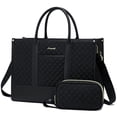 thumbnail image 1 of Funda para portátil LOVEVOOK impermeable de 17 pulgadas para mujer, color negro, 1 of 9