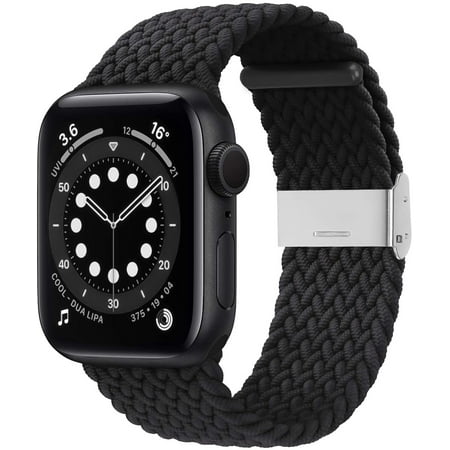 Compatible with Apple Watch Bands 38/40mm 42/44mm ,Adjustable Braided Elastics Nylon for iWatch Series7/6/5/4/3/2/1/SE