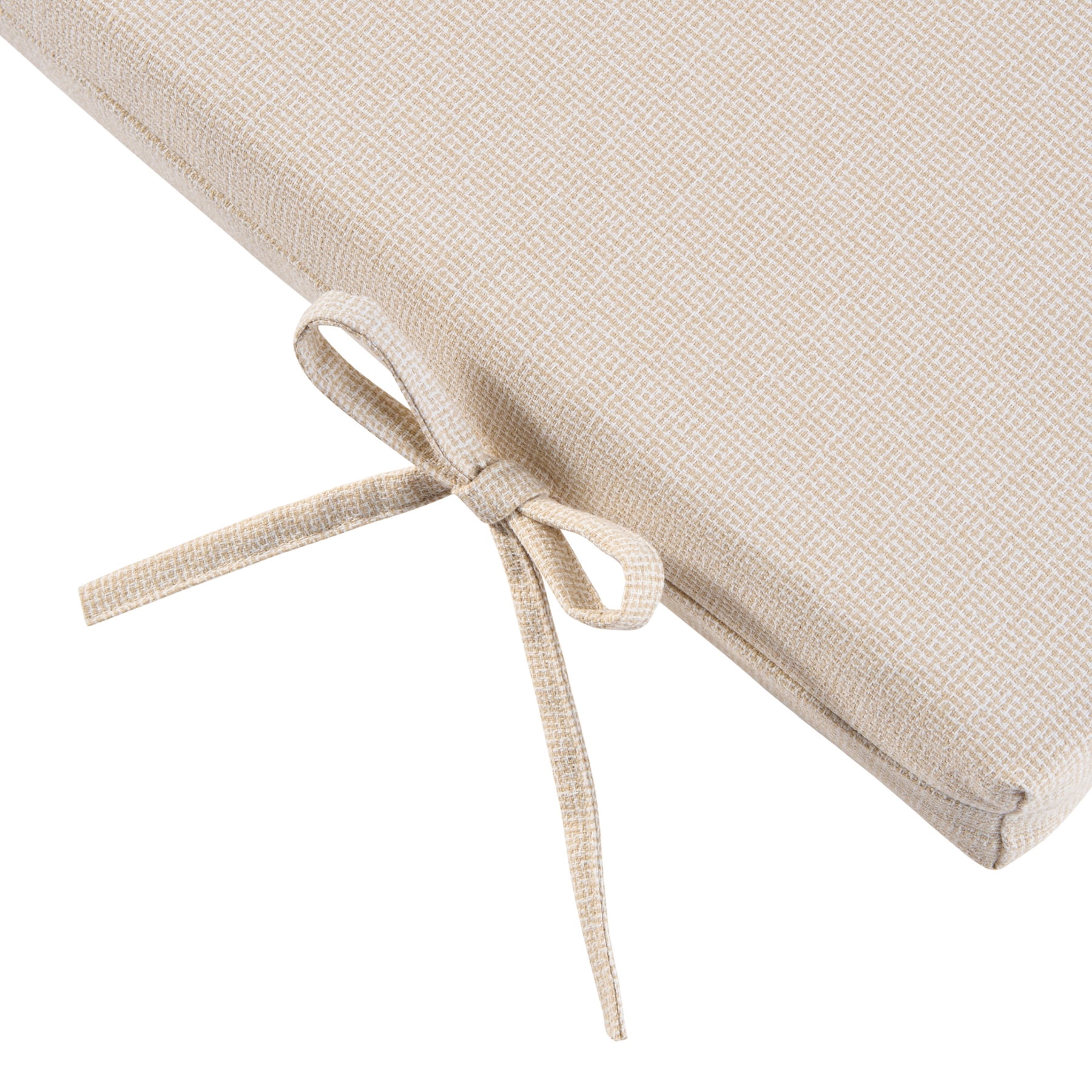 Better Homes & Gardens 72" x 23" Outdoor Chaise Lounge Cushion, 1-Piece, Beige