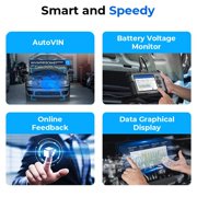 TOPDON AD500 OBD2 Scanner Car Code Reader Scan Tool, Engine ABS SRS Transmission Diagnostics Tool, Lifetime Free Upgrade for DIY
