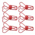 thumbnail image 4 of Office Binder Clips, Strong Clamping Force Metal Binder Clips Wide Applications  For Account For Clothing For Certificate Black,Red, 4 of 8