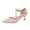 Pink, variant on Otqutp Wedding Shoes for Children Big Girl Girl Closed Toe Pointed Toe Princess Shoes Fine Flash Hook Buckle Girls Fine Heel High Heels