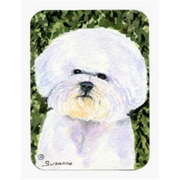 Bichon Frise Mouse Pad & Hot Pad Or Trivet