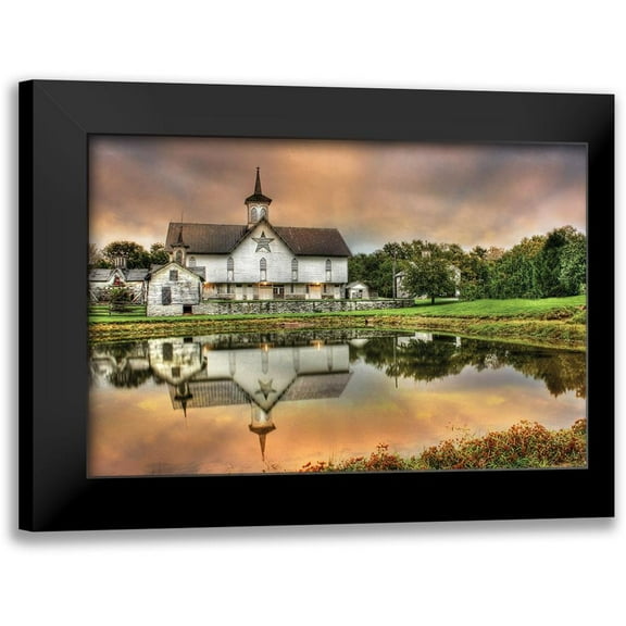 Deiter, Lori 14x11 Black Modern Framed Museum Art Print Titled - Star Barn
