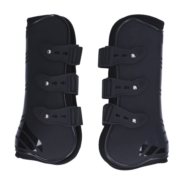 Bottes de Jambe de Cheval, Protège Tendon de Cheval en Néoprène PU Réglable Confortable pour les Compétitions