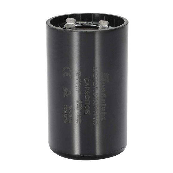 BlueNatHxRPR 59-71 MFD (uF) Moteur Démarrage Condensateur Compatible pour Boîte de Contrôle Franklin 2801054915 CRC 2824075015 1/2 et 3/4 HP Pompe de Puits et Autres