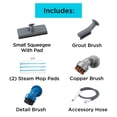 thumbnail image 4 of BLACK+DECKER Steam-Mop & Portable Steamer, 5-in-1, Corded, Convertible to Handheld, HSMC1321, 4 of 16