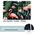 thumbnail image 2 of Flamingo Non-Slip Polyester Office Mat, Door Rug, Indoor Mat - Machine Washable, 2 of 6