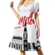 thumbnail image 2 of Vestido de verano de manga corta para mujer de LONDON CITY, vestido de noche, 2 of 8