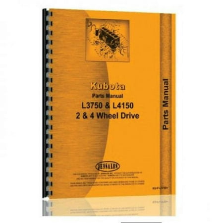 Parts Manual fits Kubota L4150 L3750