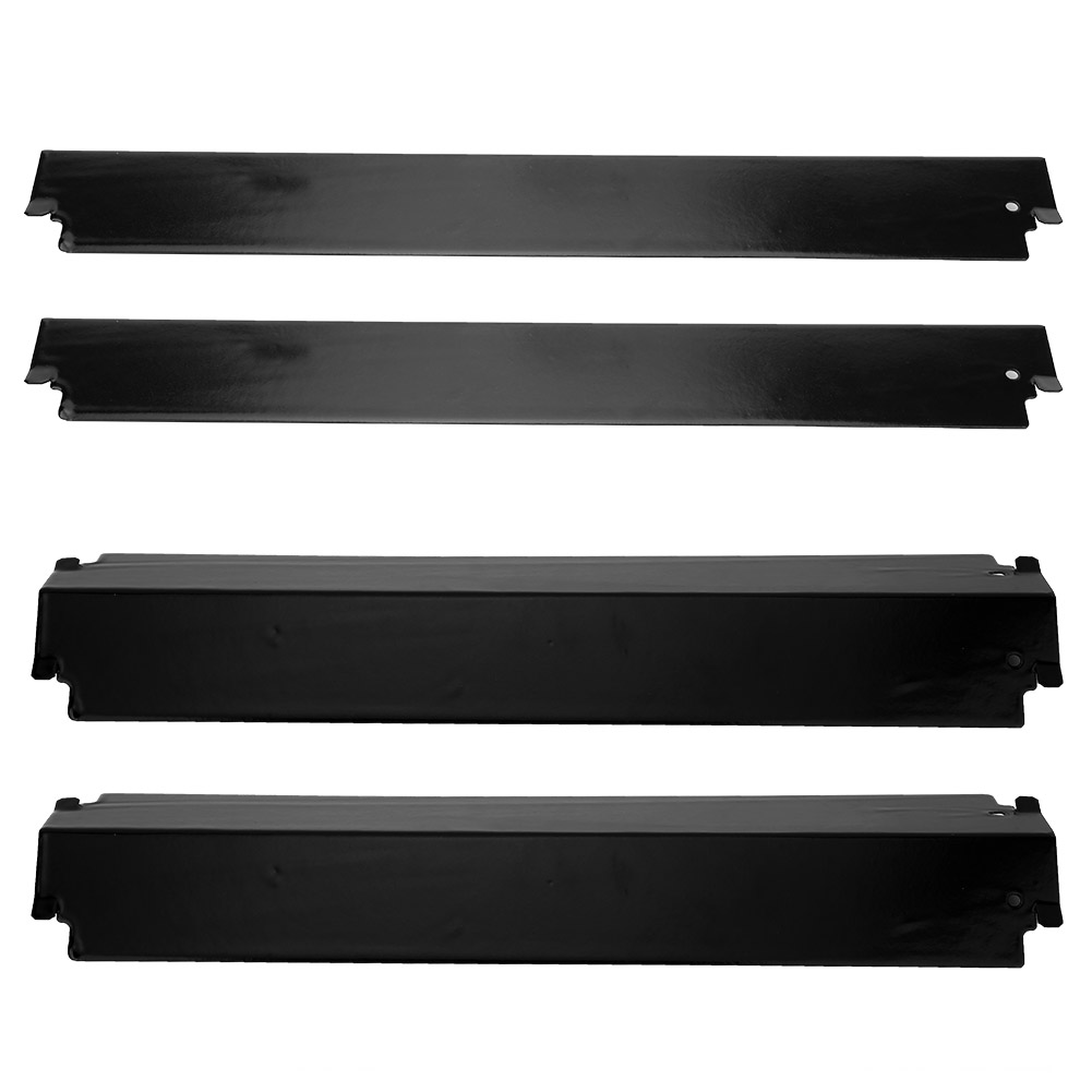 Cergrey Grill Parts,BBQ Heat Plate,4Pcs Barbecue Stainless Steel Gas