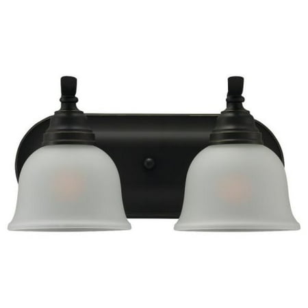 Sea Gull Lighting 44626BLE Wheaton 2 Light Energy Star Bathroom Vanity Light