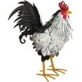 thumbnail image 2 of Regal Art & Gift Sussex Rooster Decor 21" Metal 21.75"" Bird Statue, 2 of 2