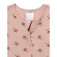 thumbnail image 2 of Modern Moments by Gerber Neutral Two-Way Zip Viscose Sleep ´N Play Footed Pajama , Sizes Newborn - 6/9 Months, 2 of 7