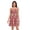 Cherry Bow With Daisy Flower, variant on Summer Dresses for Women Strapless Casual Beach Cover Ups Abstract Doodle Hearts Tube Top Sundress