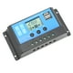 thumbnail image 4 of Controlador de carga solar con LCD Dual USB Chip maestro industrial Regulador de panel solar para farola 12V 24V 10A, 4 of 12