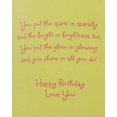 thumbnail image 3 of American Greetings Birthday Card for Girl (Unicorn), 3 of 7