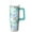 Greenish-blue, variant on 30oz Halloween Tumbler with Handle – Witch Ghost Drinkware with Lid and Straw – Creepy Travel Cup – Spooky Halloween Birthday Gifts