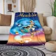 thumbnail image 3 of Manta ligera con estampado de Aladdin de Disney para sala de estar, dormitorio, habitación de niños, manta cálida, regalo de Navidad, 3 of 5