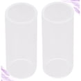 thumbnail image 4 of OULII Guitar Glass Slides 2Set for Acoustic Instruments Clear Bright Sound Professional Use, 4 of 8
