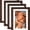 Brown, variant on KEGKUO 6x8 Picture Frame Set of 5, Display Pictures 4x6 with Mat or 6x8 Without, Multi Photo Frames Collage for Wall or Tabletop Display, Brown