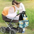 thumbnail image 6 of Gaeub Daisy Flowers Print Mummy Diaper Bag Backpack,Durable Maternity Baby Nappy Casual Shoulder Bags,Travel Hiking Outdoor Pack, 6 of 6