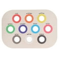 thumbnail image 2 of Tablero De Combinación De Colores De Madera, Juego De Aprendizaje Alivio De La Ansiedad Bandeja Sensorial Tablero Clasificador De Combinación De Colores Entrenamiento Motor Fino, 2 of 7