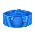 thumbnail image 6 of Cables Direct Online Cat5e 30FT Network Ethernet Patch Cable, 350Mhz Internet Wire, For Modem, Router, PC, Laptop, TVs, Printer Cord, Consoles for Home and Office, Blue, 2-Pack, 6 of 9
