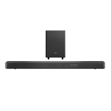 Hisense 3 CH Soundbar with Wireless Subwoofer - Black