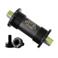 thumbnail image 1 of Juego de pedalier de bicicleta BB cuadrado - 68 mm 103/107/110/113/119 mm Accesorio de bicicleta de de eje cuadrado - 107mm negro 107 mm Negro Sunnimix Soporte inferior de bicicleta, 1 of 8