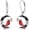 Cardinal, variant on Pumpkin Ghost Earrings 925 Sterling Silver Cute Ghost Dangle Earrings for Women Halloween Earrings Jewelry Gift for Women