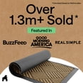 thumbnail image 4 of GORILLA GRIP Outside Doormat, WeatherMax Waterproof Indoor Outdoor Door Mat, 29x17 Beige Diamond, 4 of 9