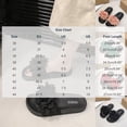 thumbnail image 3 of Flat Sandals Women Flower Decoration Solid Color Open Toe Dressy Comfortable Walking Lightweight Summer Cute Sandals, 3 of 7
