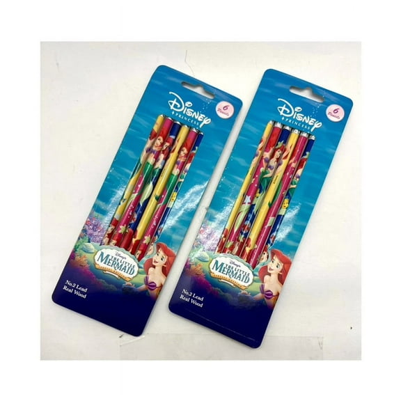 24pk dozen Disney Princess Ariel Pencil - The Little Mermaid #2 Pencils